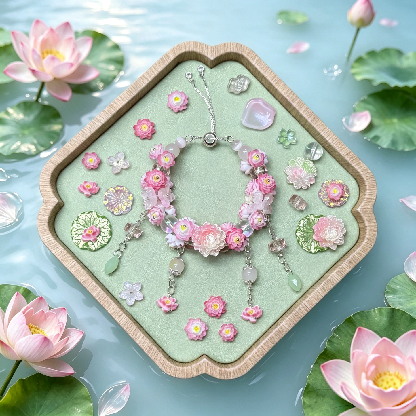 ✨【NEW|B1G1】Lotus Dew Soft Flower Set