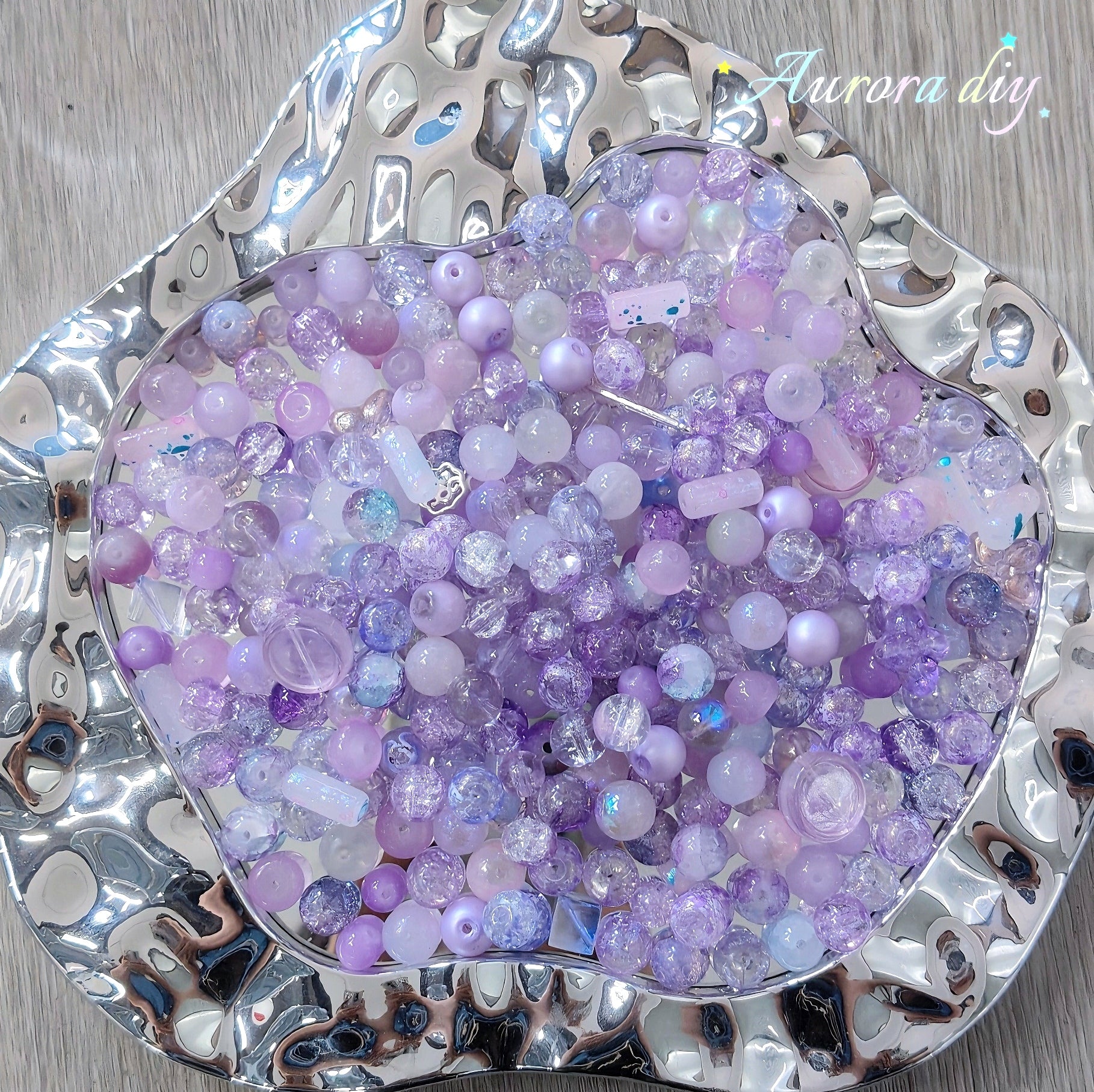 【NEW|B5G1】Aesthetic Mixed Glass Beads Collection | Buy 5 Packs Get 1 Free, 250g Per Pack, New Colors Updated Regularly