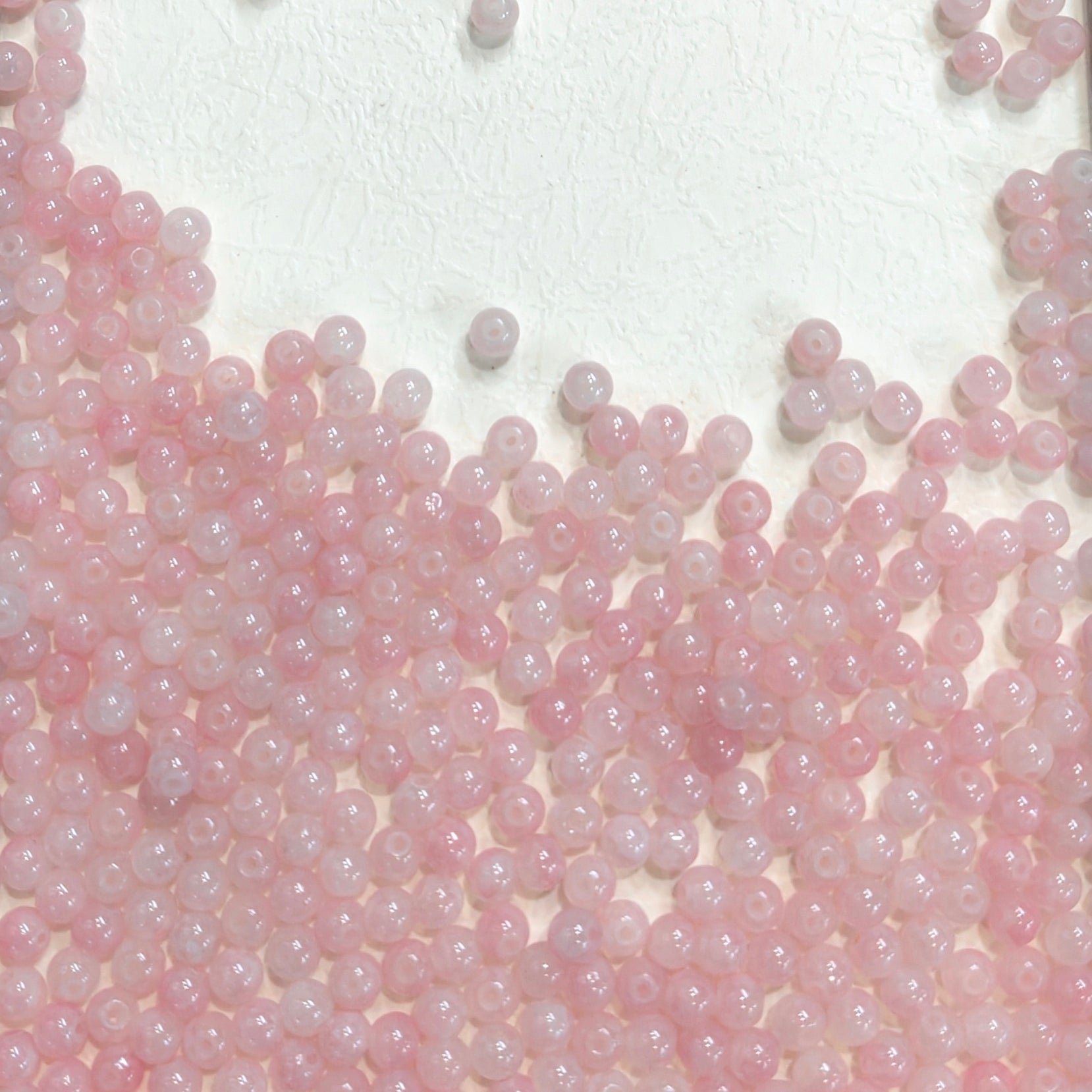 ✨【NEW】6mm Jelly Blend | Round Glass Beads For DIY Handmade Jewelry Craft Supplies