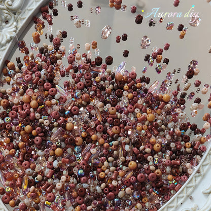 ✨【B5G1|NEW】Assorted Glass Seed Beads CollectionⅠ| 150g Per Box | Buy 5 Get 1 Free DIY Craft Beads