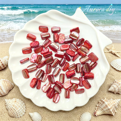 ✨【NEW】Iris Iridescent Mixed-Shape Mother-of-Pearl Shell Bulk DIY Craft Beads
