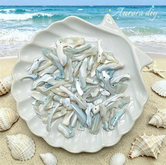✨【NEW】Iris Iridescent Mixed-Shape Mother-of-Pearl Shell Bulk DIY Craft Beads