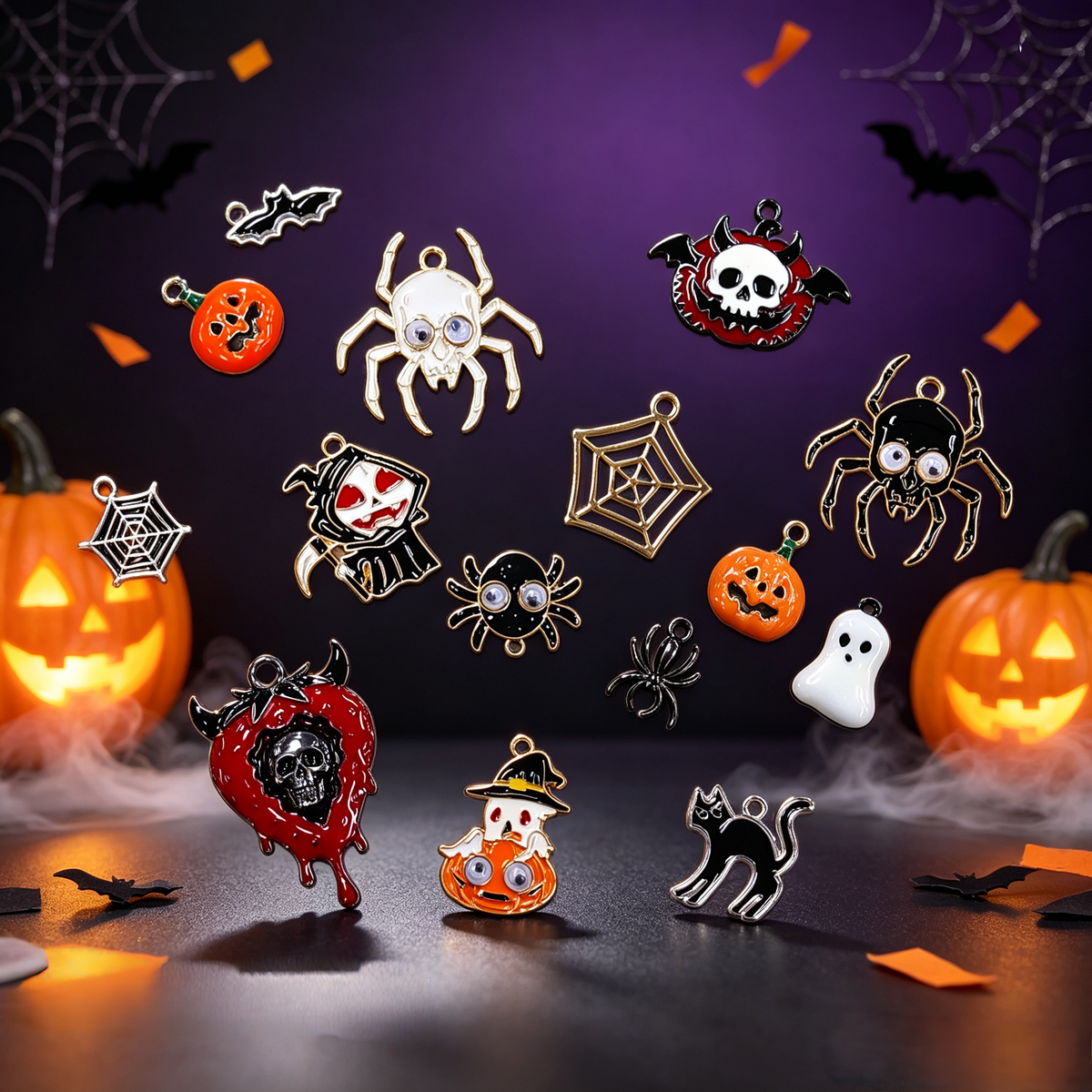 ✨【NEW】Halloween Alloy Charms For DIY Bracelet Necklace Jewelry Making