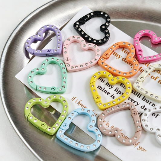 ✨【NEW】Cute Shape Spring Clasp | Alloy Keyring for DIY Handmade Charms