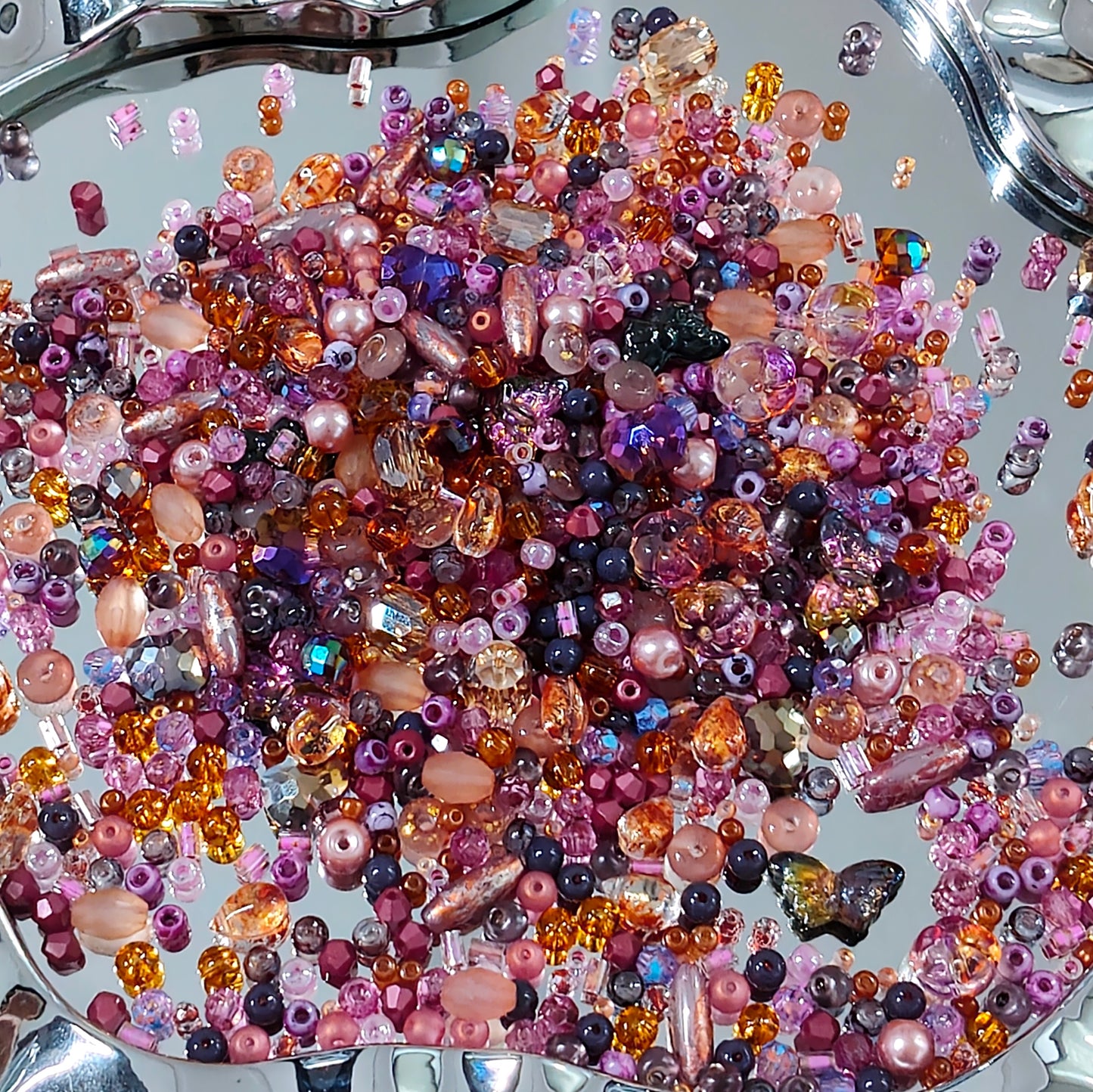 ✨【NEW】Seed Bead-Amber Dusk