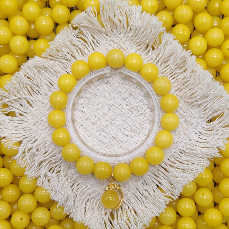 N-Mixed Natural Bodhi Beads Set | Carved & Charms Decor Style