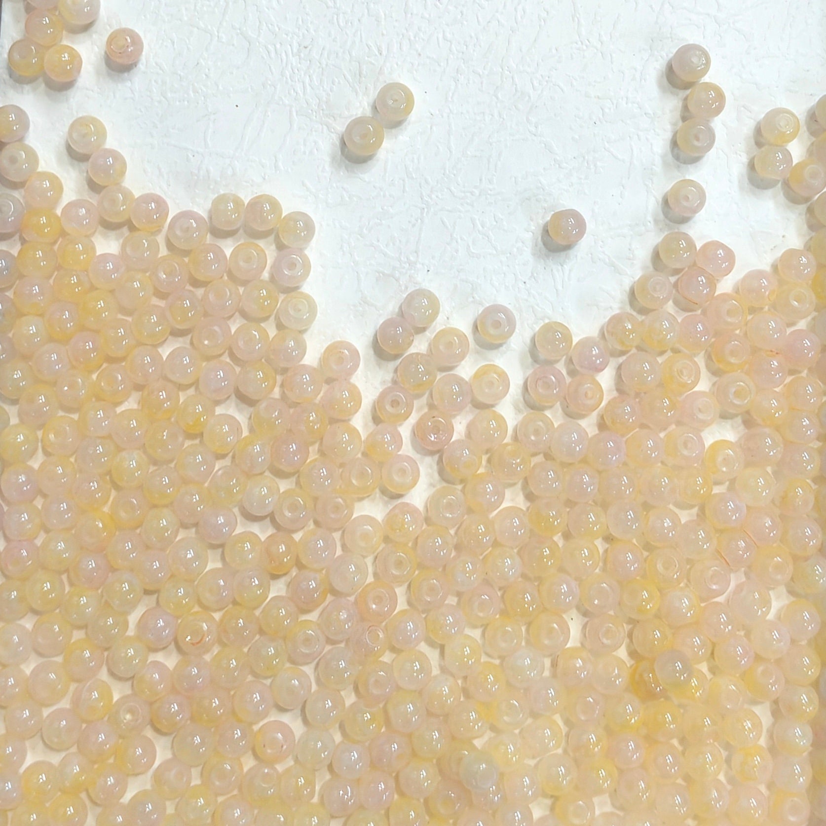 ✨【NEW】6mm Jelly Blend | Round Glass Beads For DIY Handmade Jewelry Craft Supplies