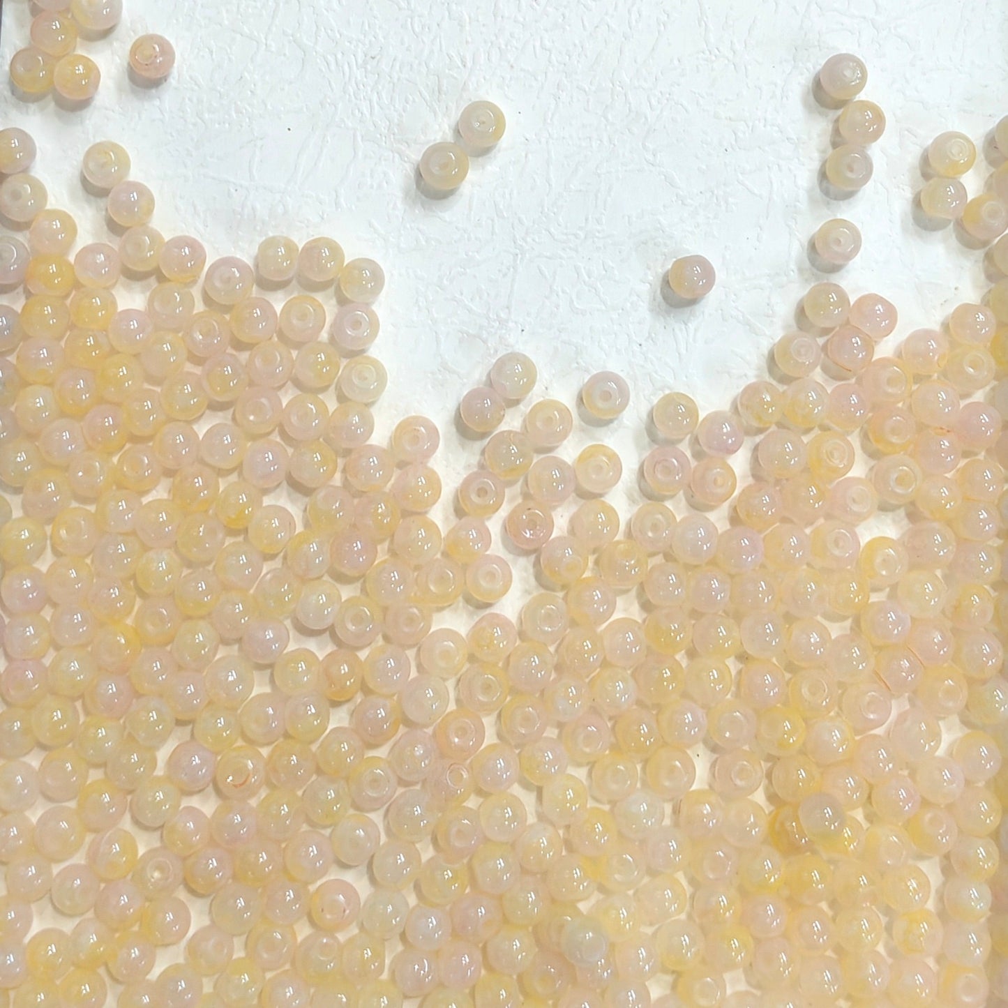 ✨【NEW】6mm Jelly Blend | Round Glass Beads For DIY Handmade Jewelry Craft Supplies
