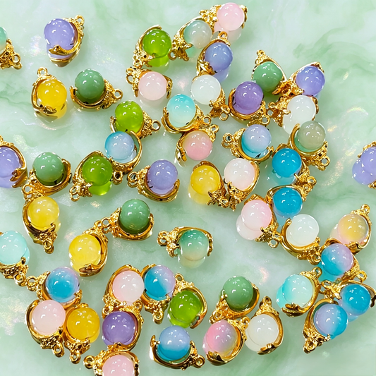✨【NEW】Imitation Jade Alloy Charms | For DIY Jewelry Making