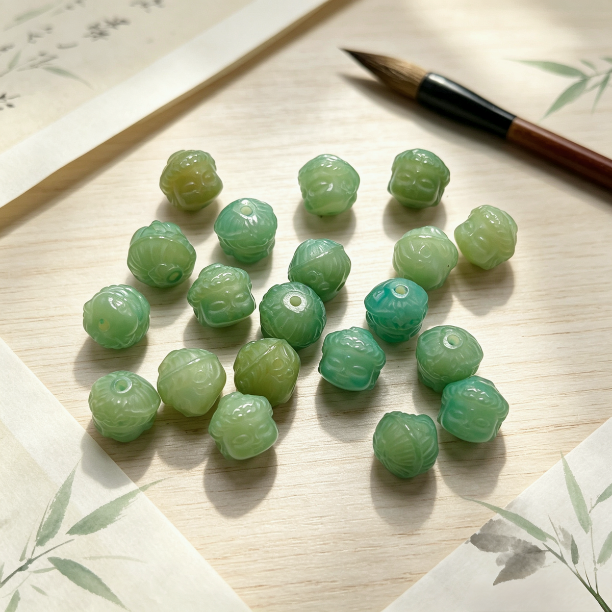C-Bodhi carving beads(carved Bodhi)