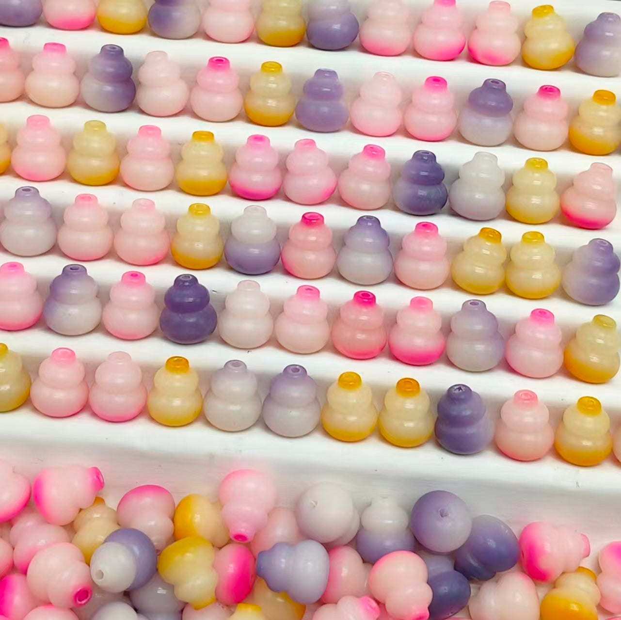 [NEW] Natural Bodhi Hulu Charms For DIY Bracelets, Necklaces & Keychain Handmade Craft Supplies