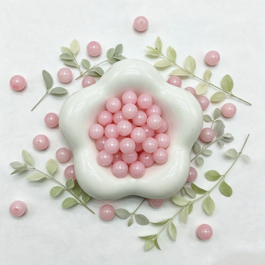 [NEW] H55-10mm Pale Pink Round Bodhi|for Bracelet & Jewelry DIY making