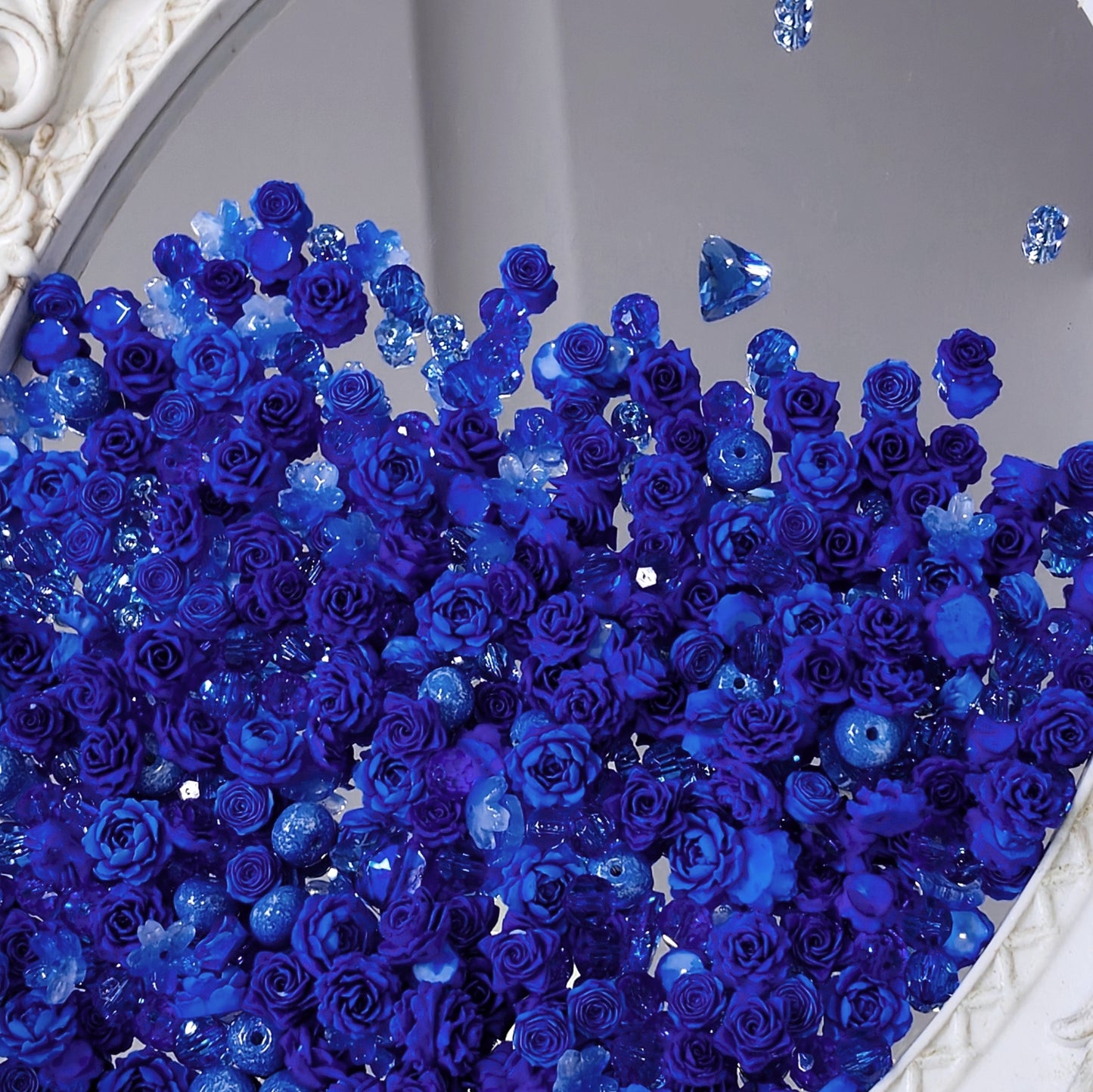 🩵【NEW|B1G1】Sapphire Bloom Soft flowers Set