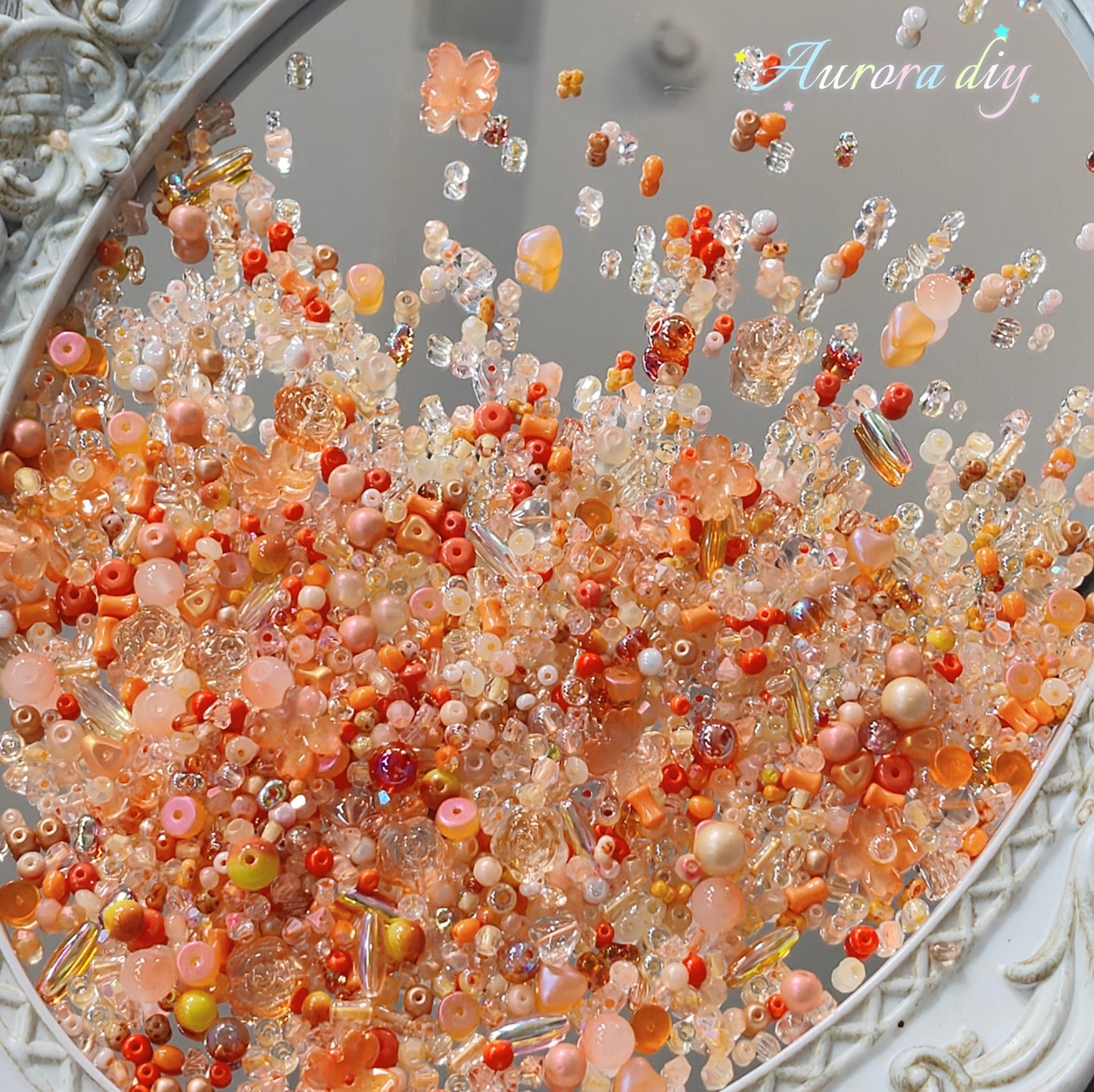 ✨【B5G1|NEW】Assorted Glass Seed Beads CollectionⅠ| 150g Per Box | Buy 5 Get 1 Free DIY Craft Beads