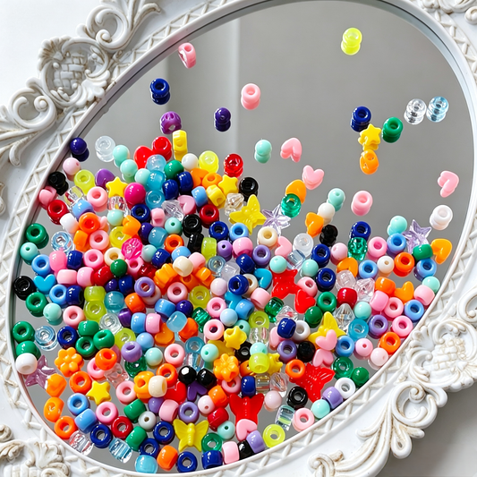 ✨【NEW】Candy Carnival | Multishape Multicolor Acrylic Spacer Beads For DIY Jewelry Making
