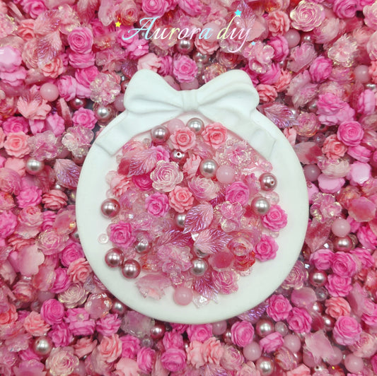 [B1G1] Pink Whimsy Soft flowers Set