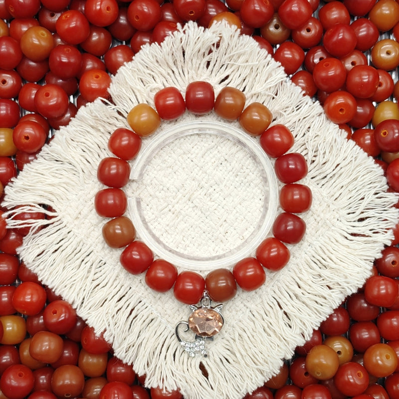 N-Mixed Natural Bodhi Beads Set | Carved & Charms Decor Style