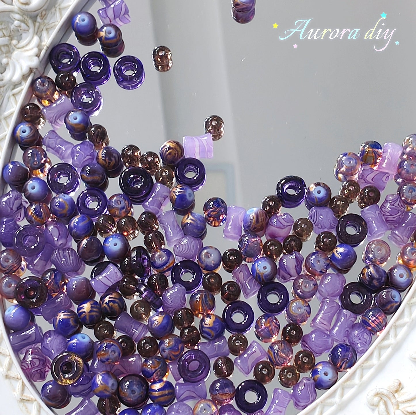 ✨【NEW】Glass-Amethyst Spin