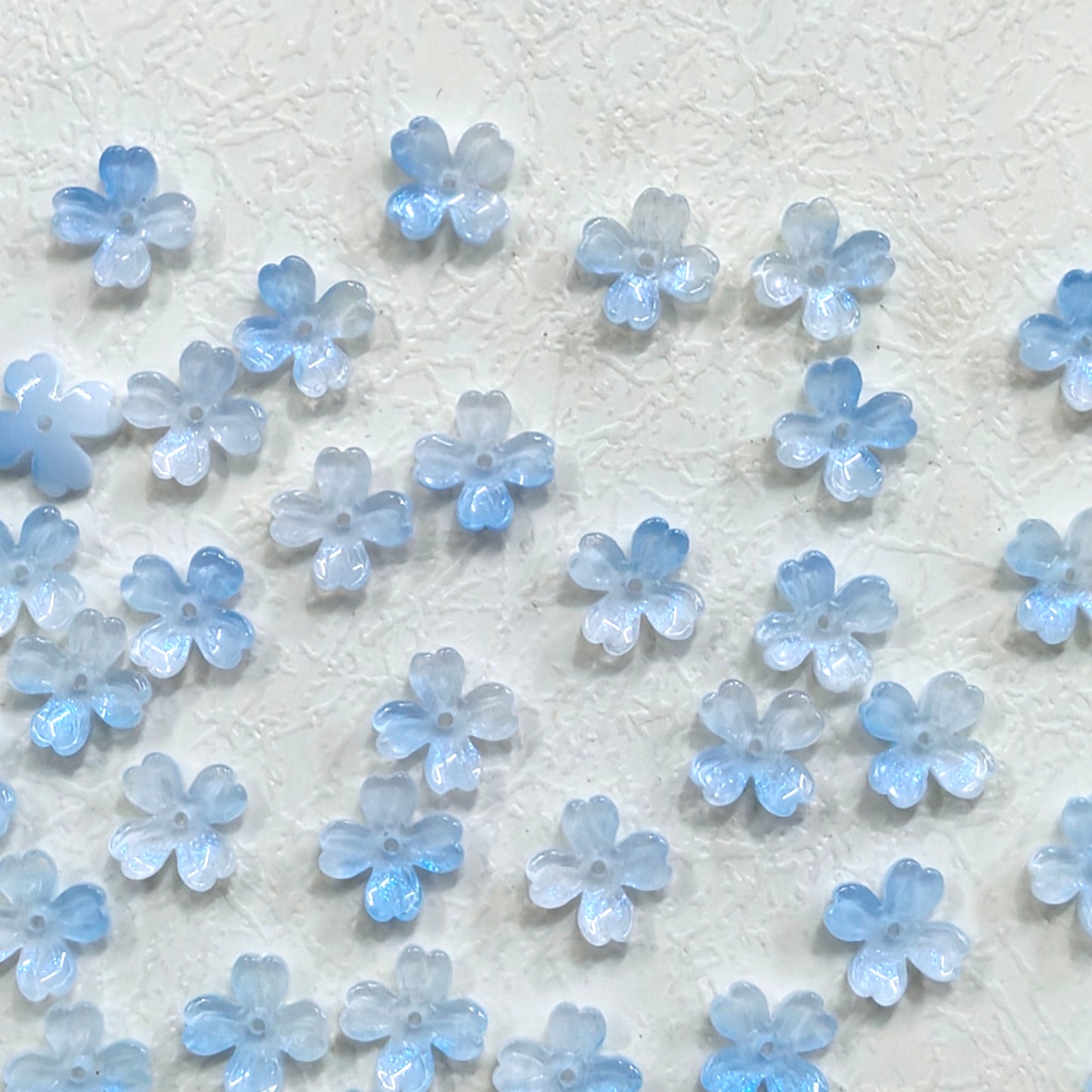 ✨【NEW】Opal Clover | Gradient Four Leaf Glass Beads For DIY Jewelry Making