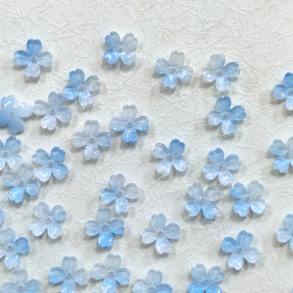 ✨【NEW】Opal Clover | Gradient Four Leaf Glass Beads For DIY Jewelry Making