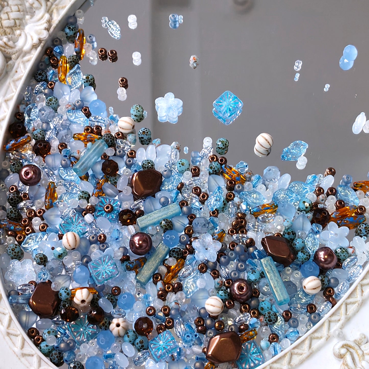 🩵【NEW】Seed Bead-Dusty Coast