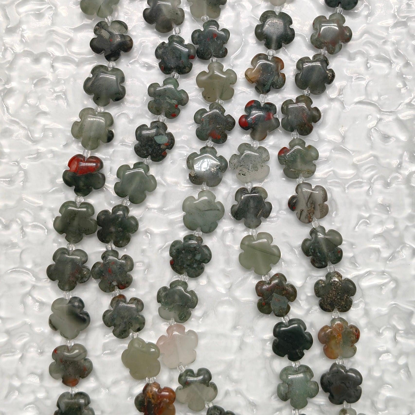 Flower&heart Crystal beads