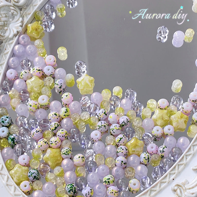 ✨【NEW】Bigger size Glass beads mix