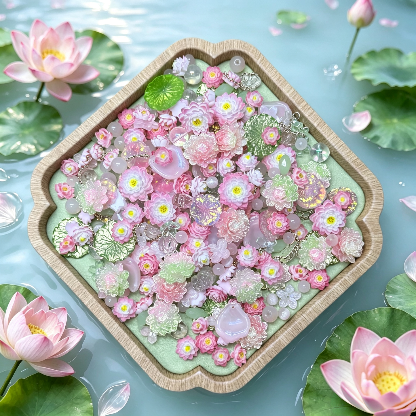 ✨【NEW|B1G1】Lotus Dew Soft Flower Set
