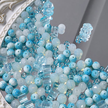 🩵【NEW】Sky Breeze | Blue Tone Mixed Glass Beads For DIY Handmade Jewelry Making
