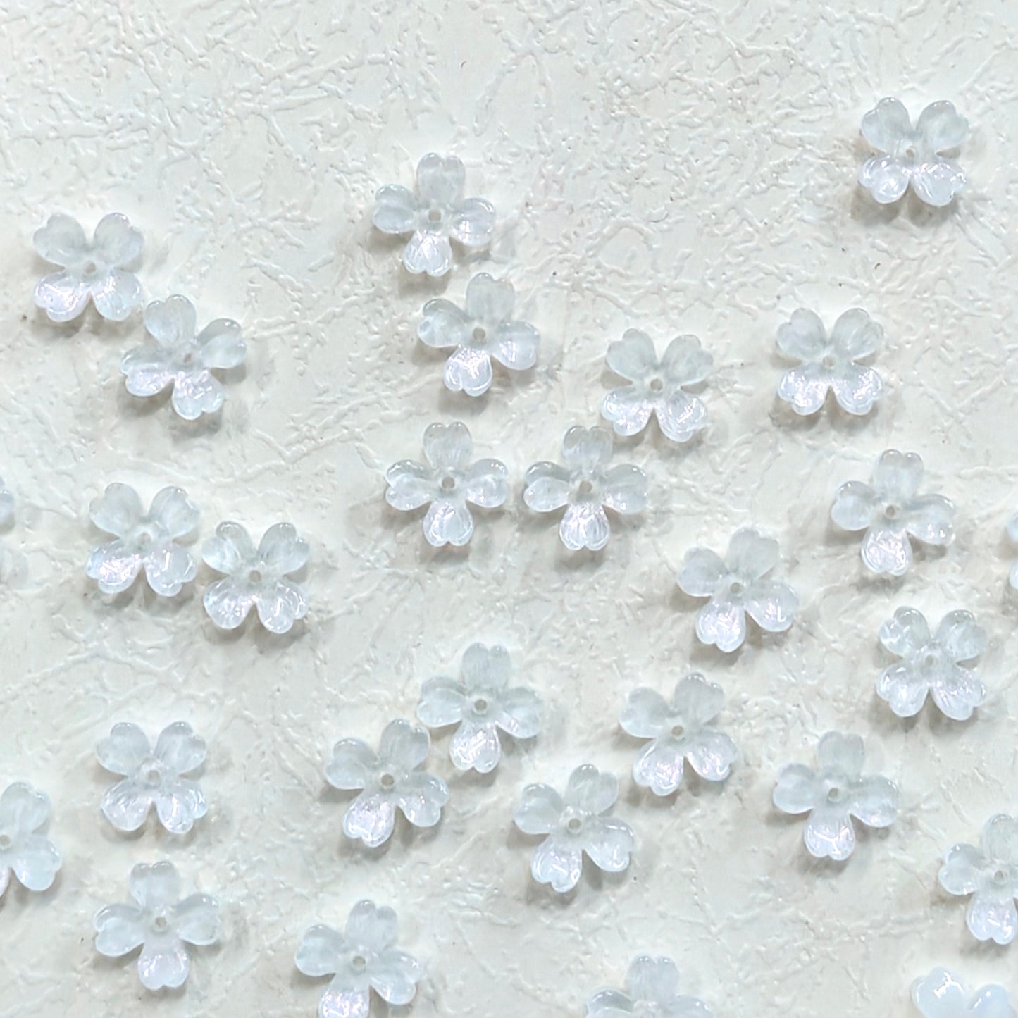 ✨【NEW】Opal Clover | Gradient Four Leaf Glass Beads For DIY Jewelry Making