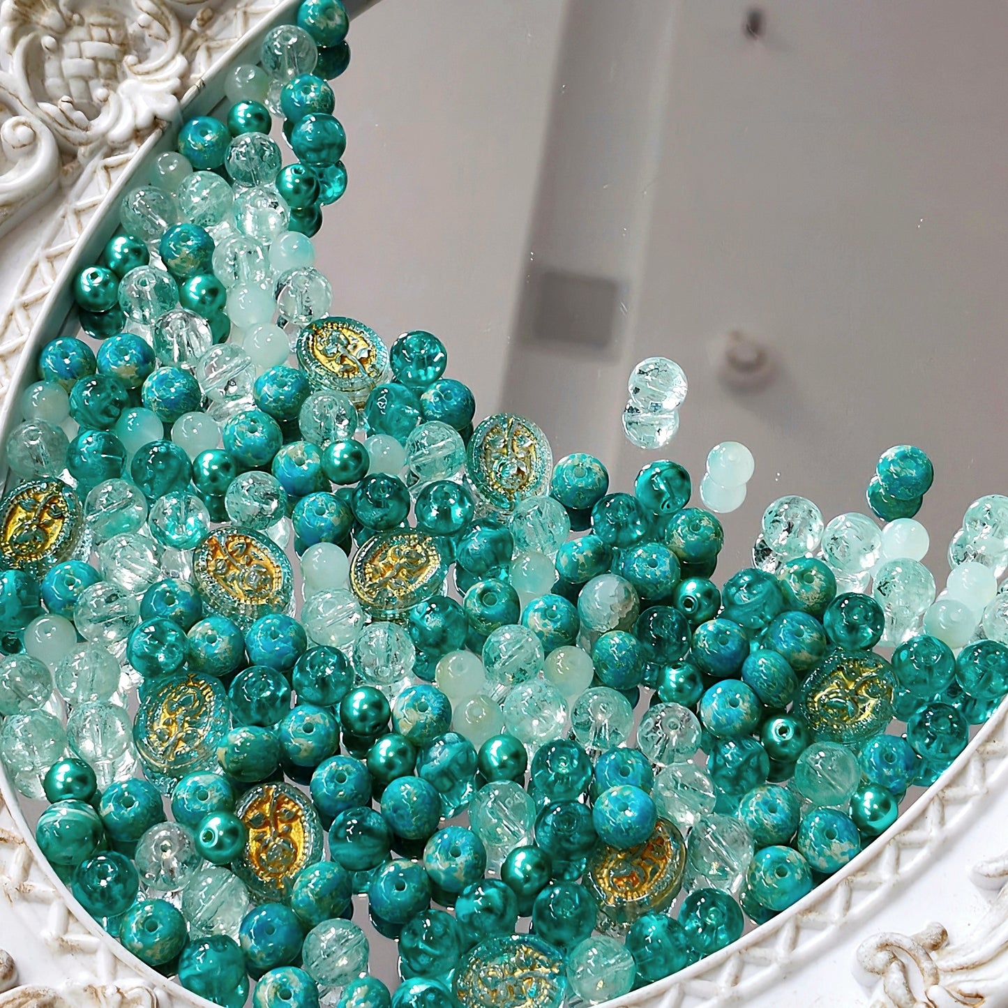 ✨【NEW】Glass-Teal Radiance