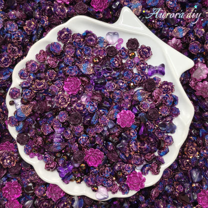 ✨【NEW|B1G1】Violet Noir Soft flowers Set