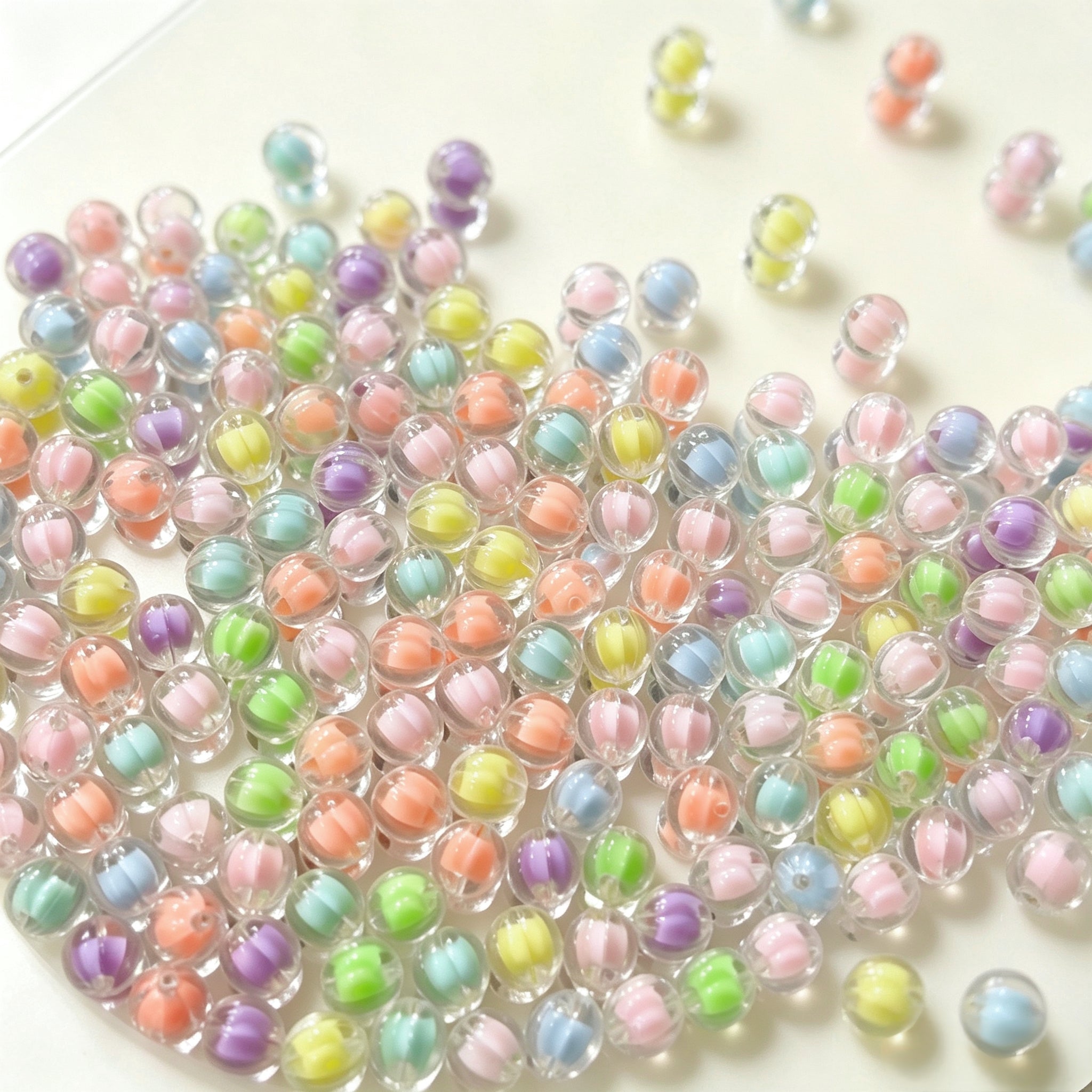 ✨【NEW】Pumpkin Core | Transparent Inner Color Acrylic For DIY Craft