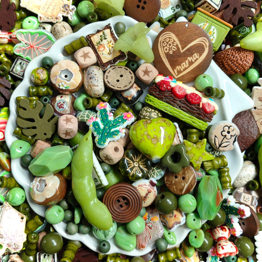 🍂【NEW】Autumn Timber | Natural Wooden Beads For DIY Handmade Jewelry
